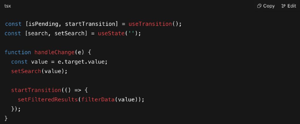 Use Concurrent Features Wisely