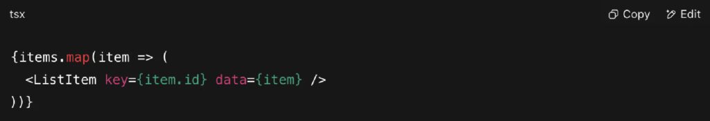 Fine tune Lists with key and Windowing
