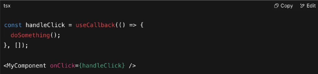 Avoid Anonymous Functions in JSX for React Performance